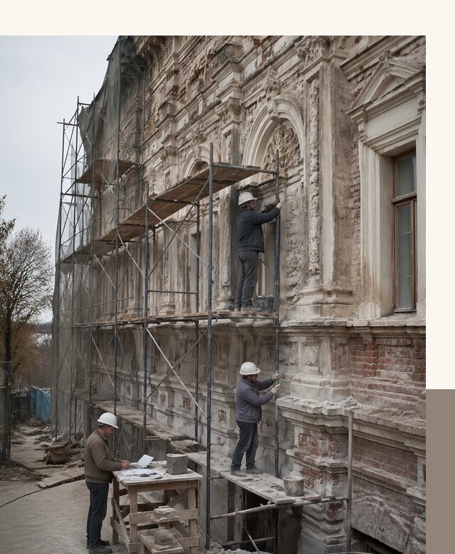 Реставрация объектов культурного наследия под ключ в Ирбите
